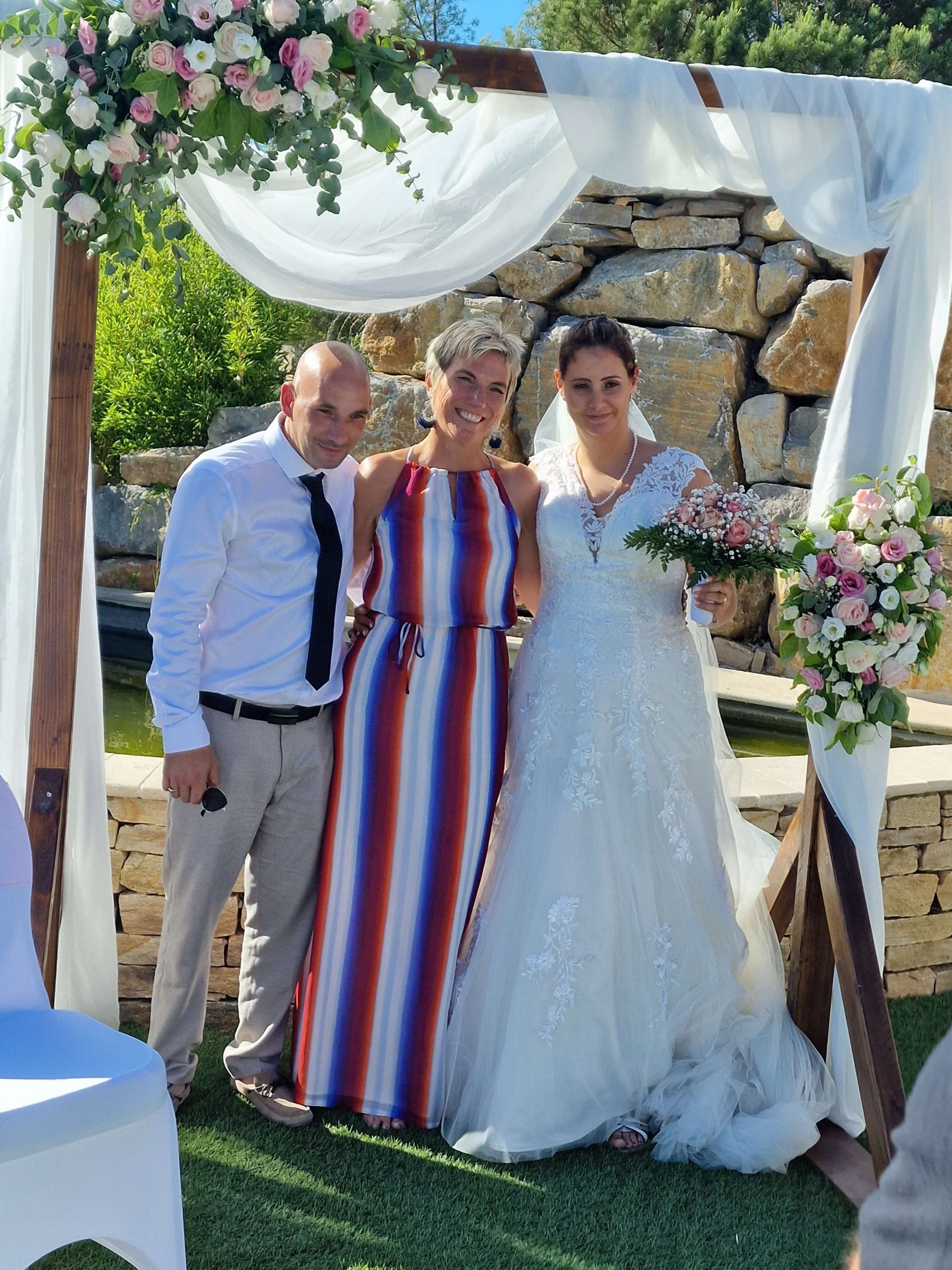 mariage Arles cérémonie réalisé par Marie pierre Verran - Mpourla vie - Mariage laïque