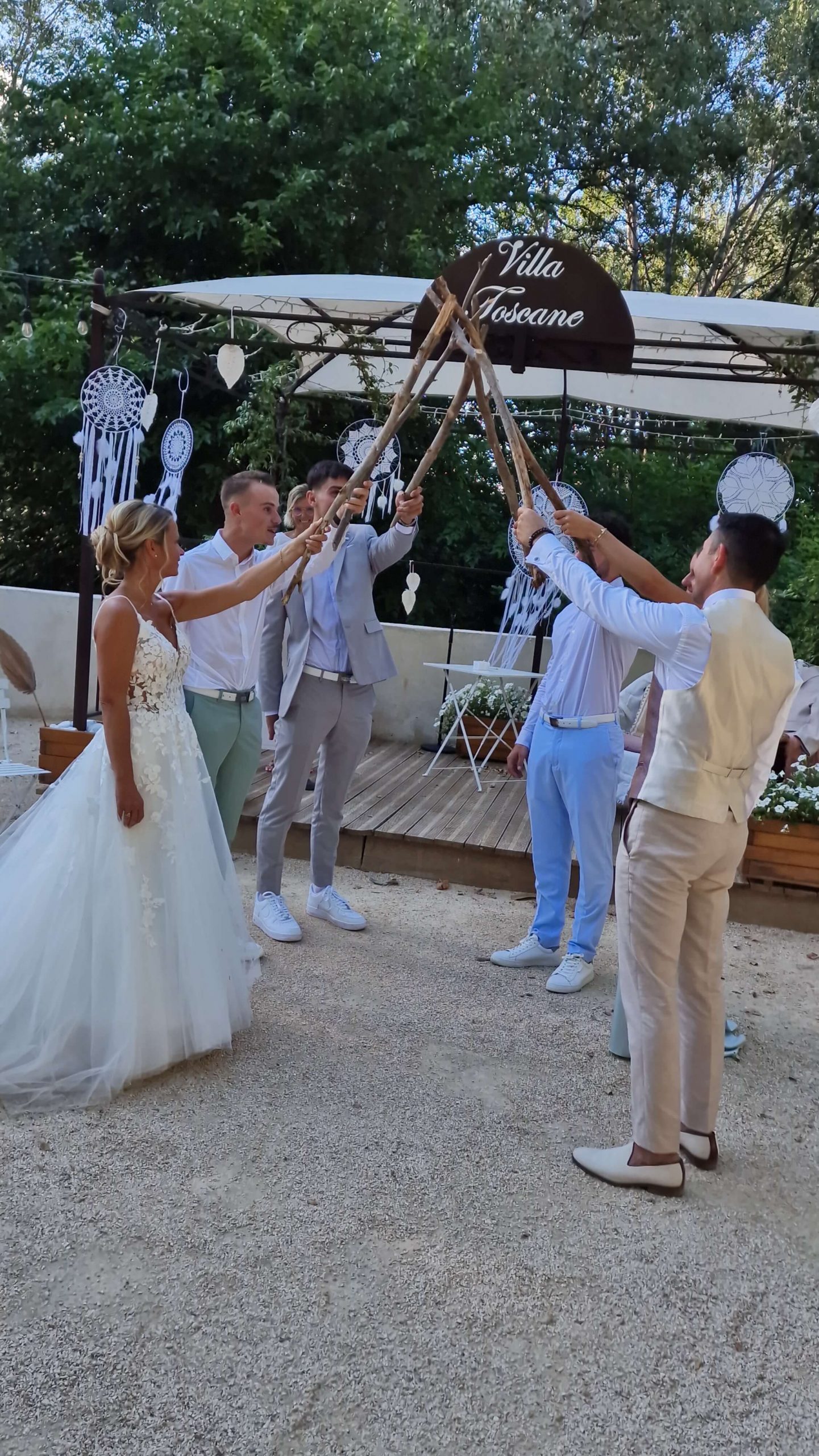 mariage Arles cérémonie réalisé par Marie pierre Verran - Mpourla vie - Mariage laïque